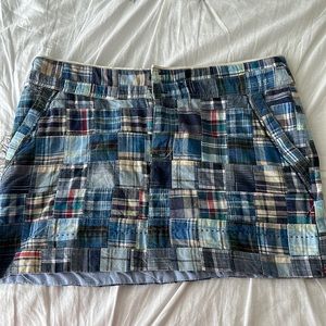 American Eagle Patchwork Mini Skirt Sz 4